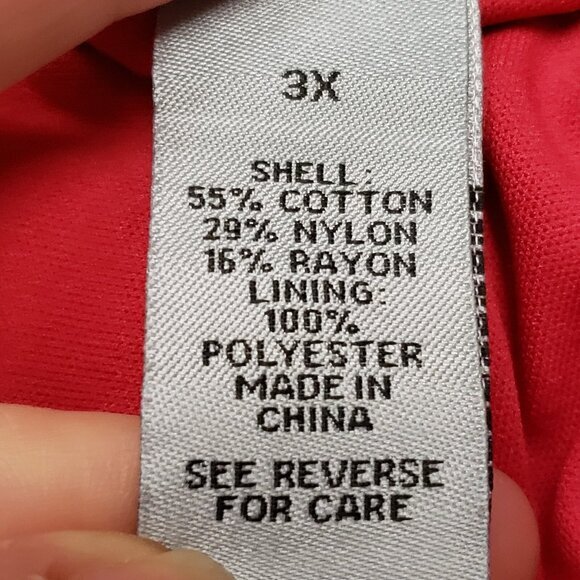 Catherines Womens Shabby Tiered Lace Top Size 3X Pink Sheer Feminine Romantic - Picture 4 of 9